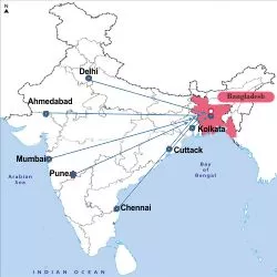 international transportation map 